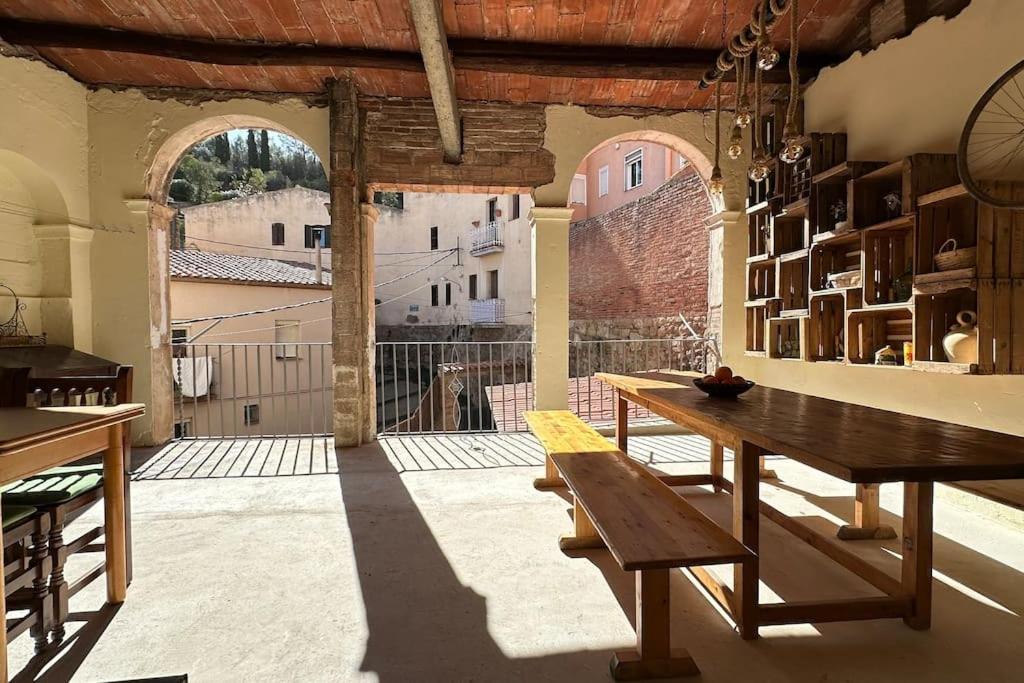 Habitacion Montgros En Casa Cami De Les Aiguees Monistrol De Montserrat Екстериор снимка